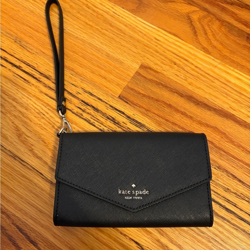 Kate Spade Black Clutch Wristlet
